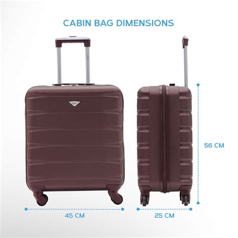 large cabin bag 56x45x25cm